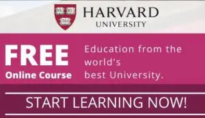 free international certificate Harvard